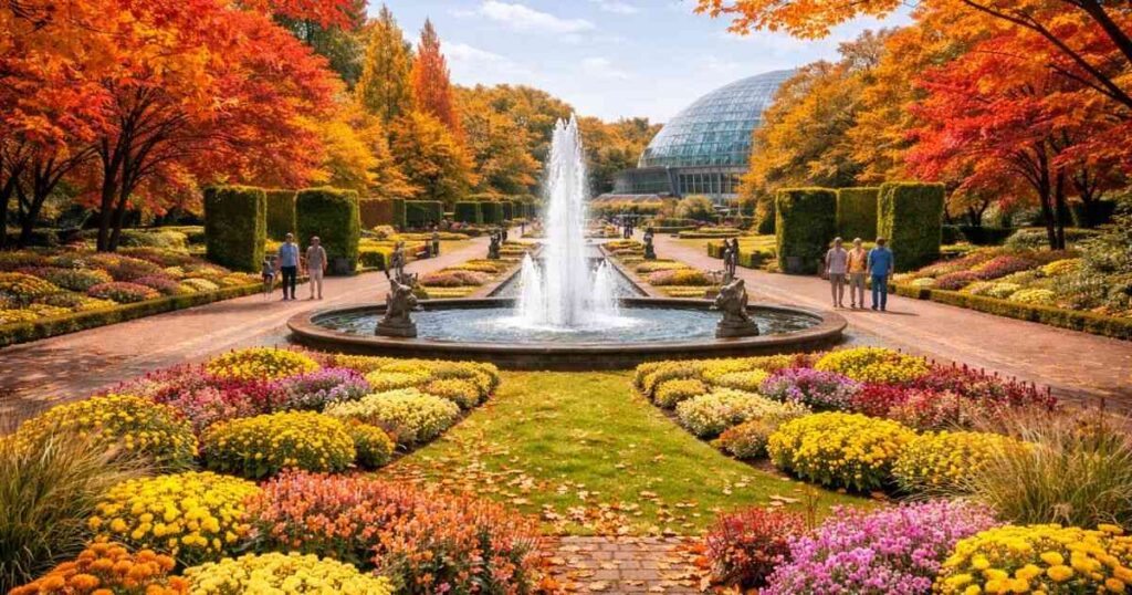 相模原公園の紅葉の見頃